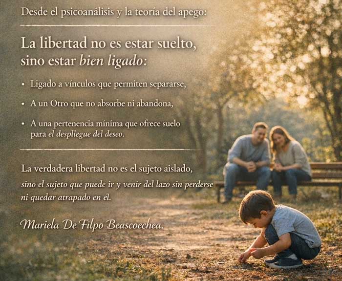 La libertad. La Mirada. El Lazo